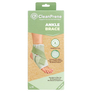 cleanprene CleanPrene™ Sustainable Ankle Brace – Biobased Support (One Size Fits Most) Tortillas & Wraps