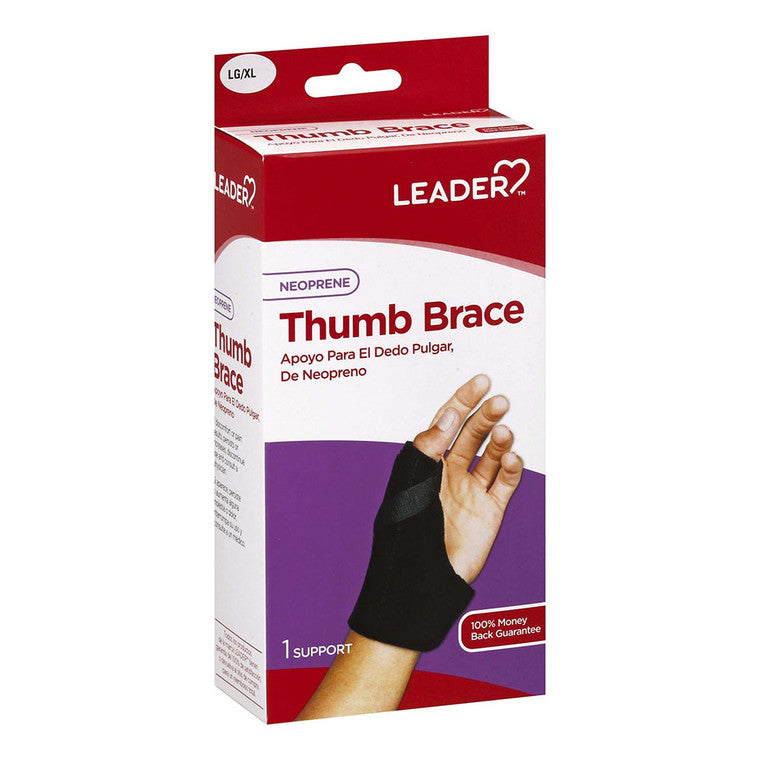 Leader Leader Thumb Spica Support Black Large/Xlarge Plumbing Fittings & Supports