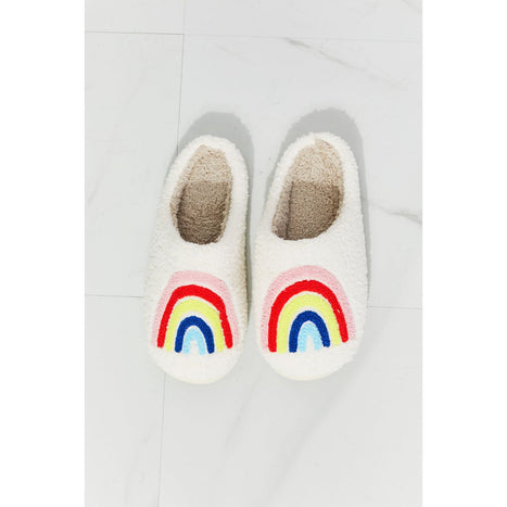 MMShoes Rainbow Plush Slipper