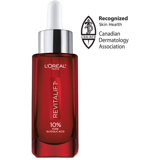 L'Oreal Paris L'Oreal Paris Revitalift Derm Intensives 10% Pure Glycolic Acid Face Serum, 1 Oz Health & Beauty