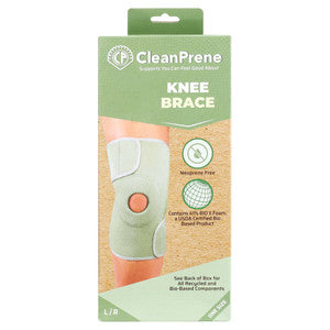 cleanprene CleanPrene™ Sustainable Knee Brace – Biobased Support (One Size) Tortillas & Wraps