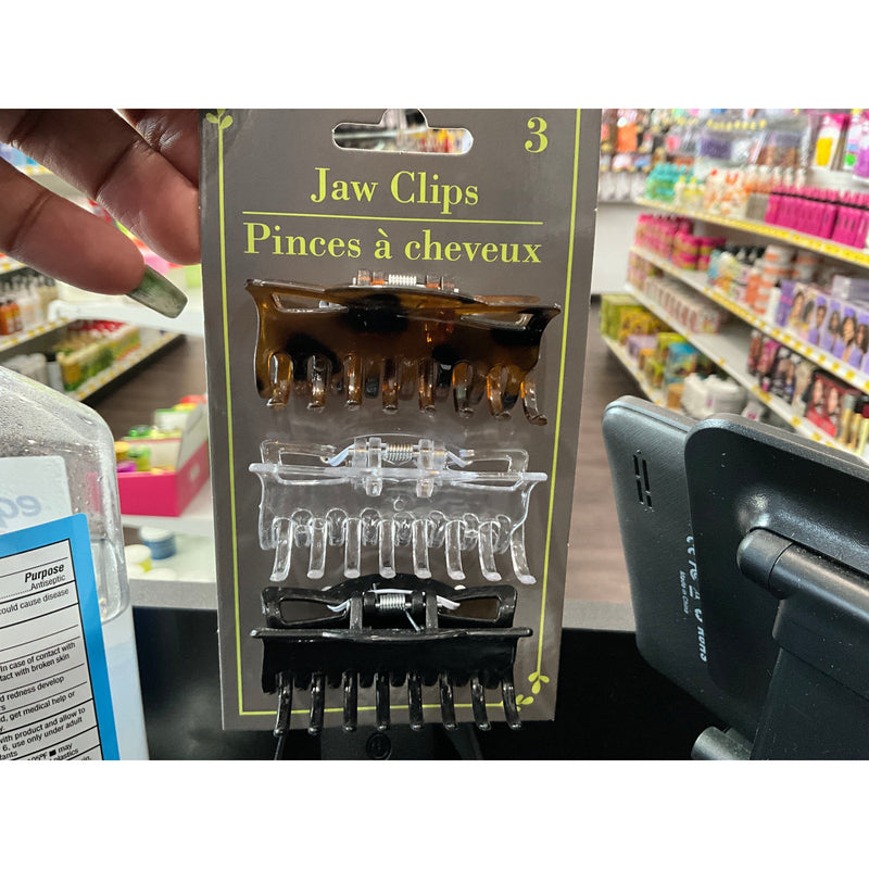 Mill's Beauty Supply Assorted Jaw Clips Hair Accessories
