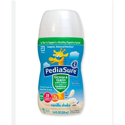 Pediasure Pediasure Vanilla w/Fiber 7.4fl.oz Milk Frothers & Steamers