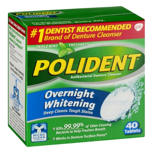 Polident Polident Overnight Tablets Personal Care