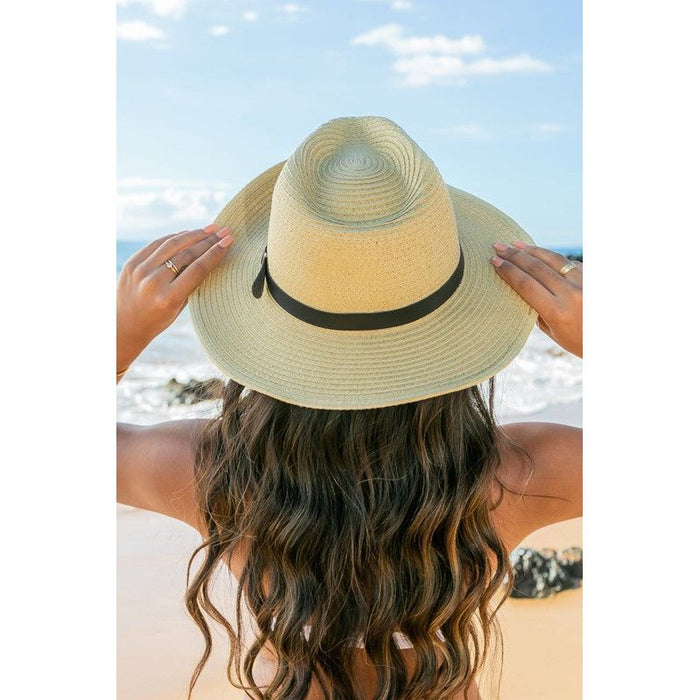 Drawstring Panama Hat