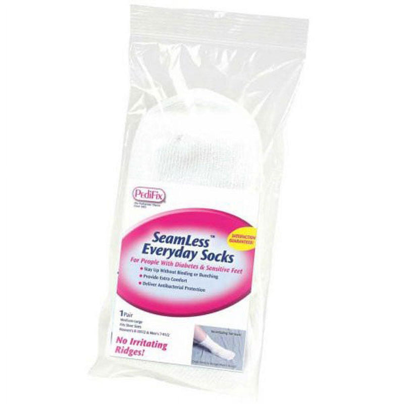 PediFix PediFix Diabetic Solutions SeamLess Everyday Socks XLarge Socks