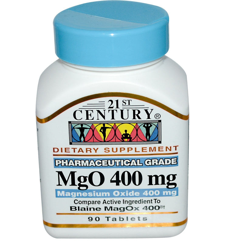 21st Century 21st Century® Magnesium 400 mg – 90 Tablets Vitamins & Supplements