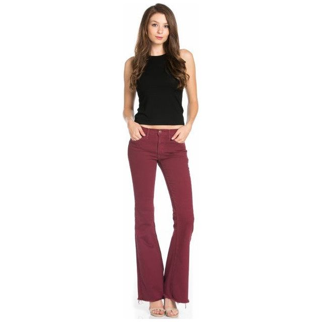 Flare Bell Bottom Pants Denim, Jeans