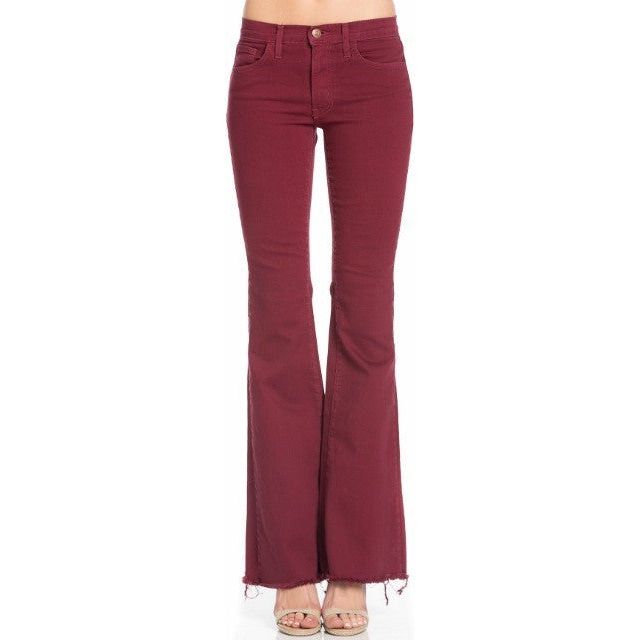 Flare Bell Bottom Pants Denim, Jeans