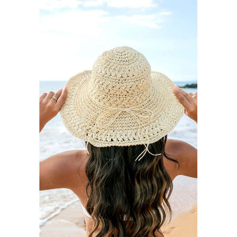 Woven Straw Sunhat