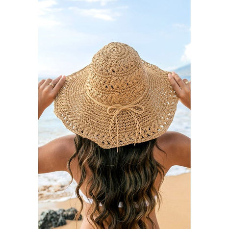 Woven Straw Sunhat