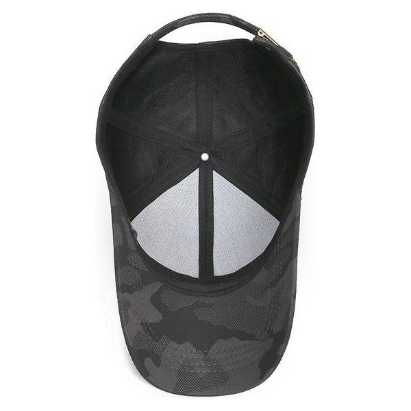 Camo Black Cap Hat