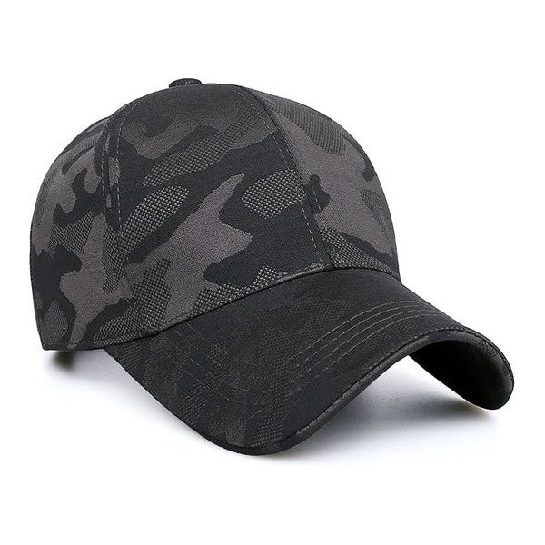 Camo Black Cap Hat