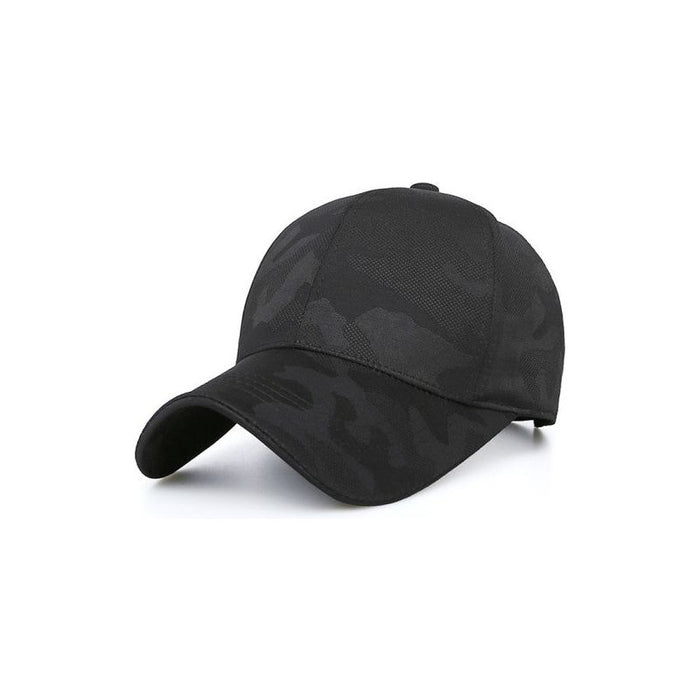 Camo Black Cap Hat