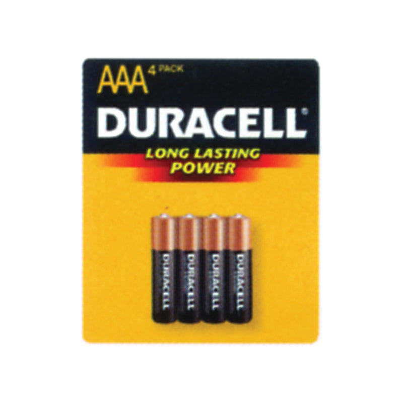 Duracell Duracell Coppertop AAA Batteries - 4 Pack Alkaline Battery Batteries