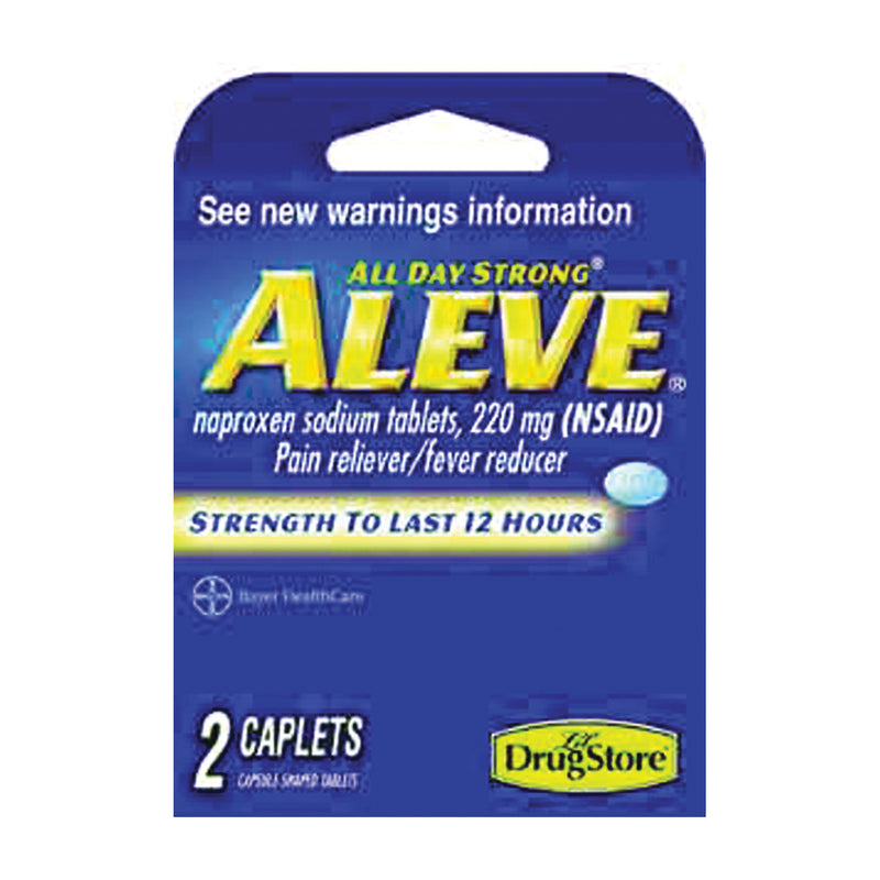Lil Drug Store Aleve Caplets Lil Drug 6x2 Pk Health & Beauty Dark Slate Blue