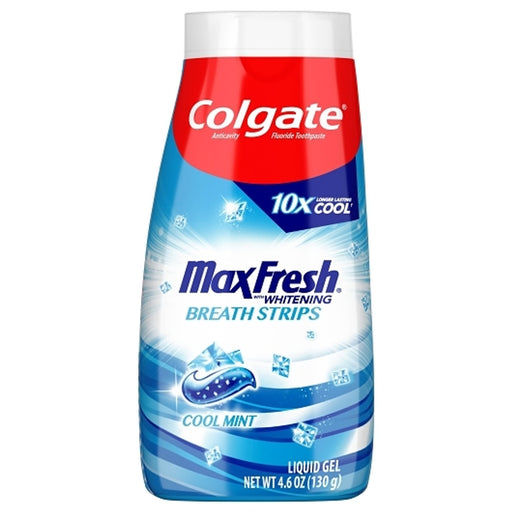 Colgate Colgate Max Fresh Cool Mint Liquid Gel Anticavity Fluoride Toothpaste, 4.6 Oz Toothpaste