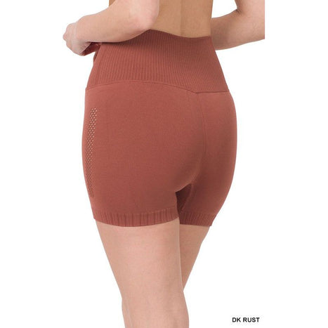 Seamless High Waisted Shorts