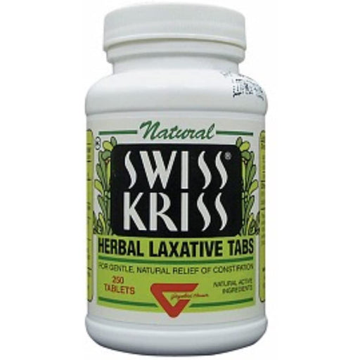 Swiss Kriss Swiss Kriss Modern Natural Products Herbal Laxative - 250 Tablets Health & Beauty