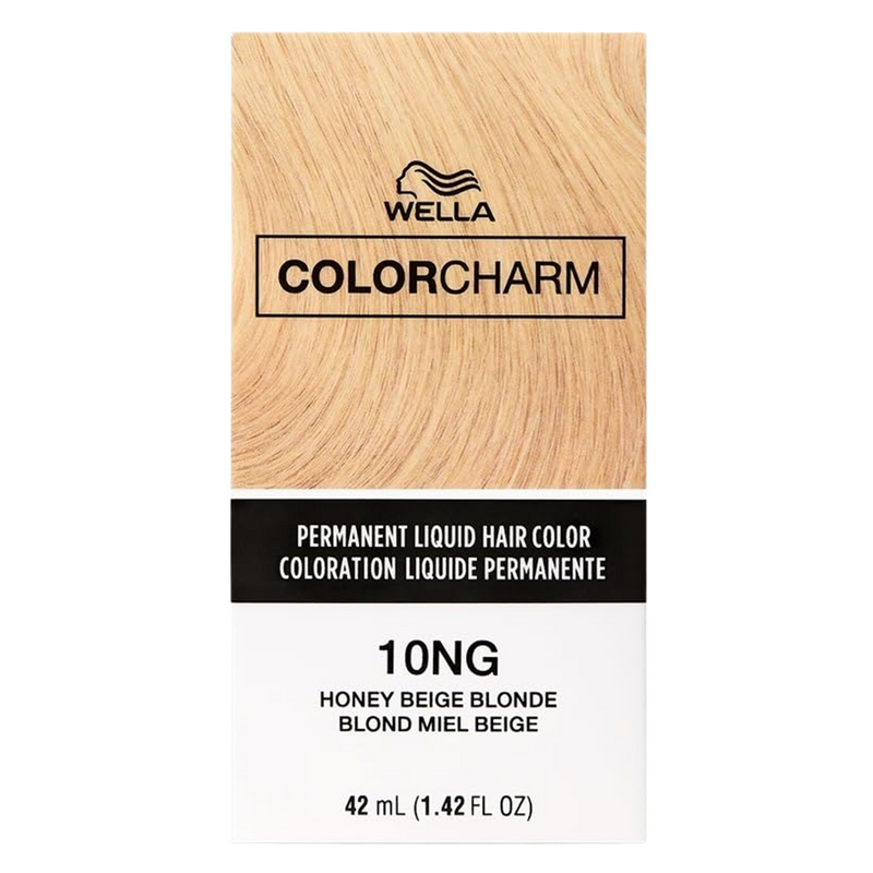 Wella Wella Color Charm Liquid #1070/10Ng Honey Beige Blonde Hair Color White Smoke