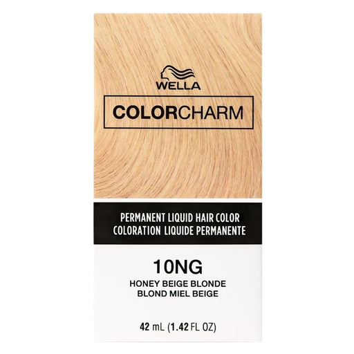 Wella Wella Color Charm Liquid #1070/10Ng Honey Beige Blonde Hair Color White Smoke