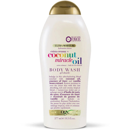 OGX OGX Extra Creamy + Coconut Miracle Oil Ultra Moisture Body Wash - 19.5 Fl Oz Body Wash
