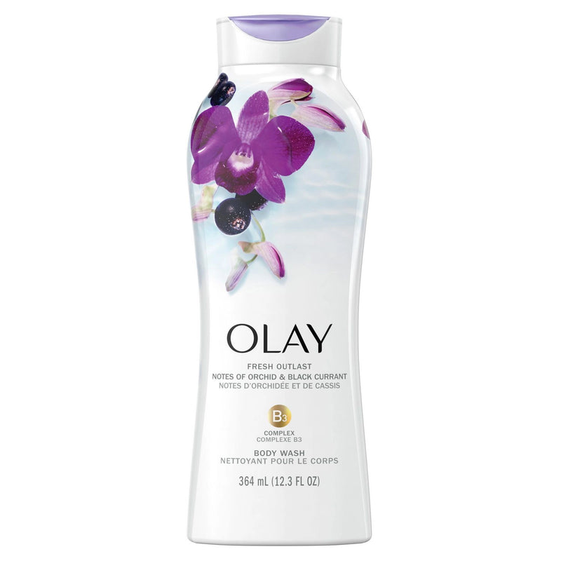 Olay Olay Fresh Outlast Body Wash, Orchid & Black Currant Body Wash