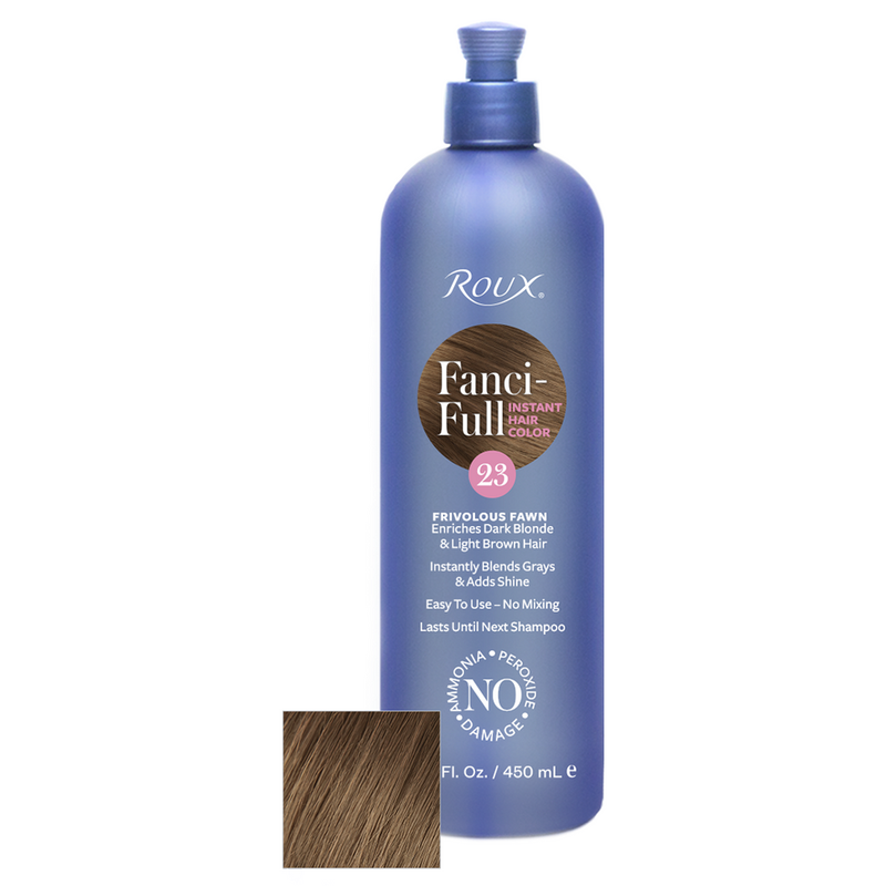 Roux Roux Fanci-Full Rinse Instant Hair Color - 23 Frivolous Fawn Hair Color White Smoke