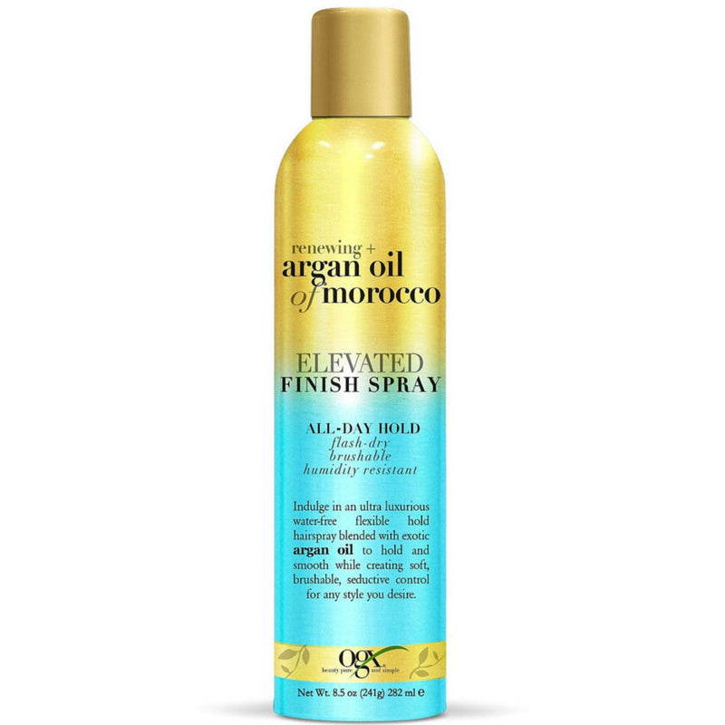 OGX OGX Renewing Argan Oil Of Morocco Elevated Finish Spray 8.5 Oz. Pump Health & Beauty White Smoke