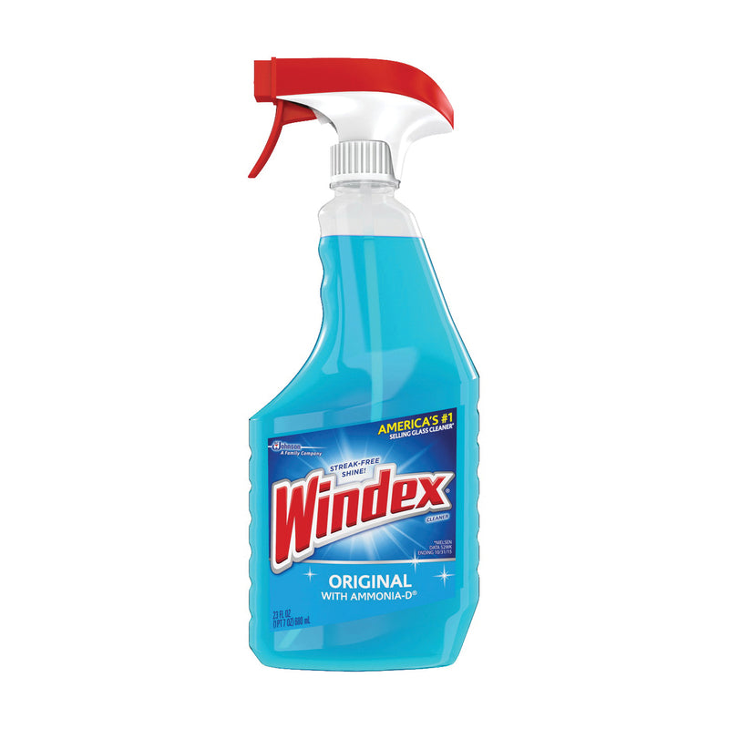 Windex Windex Glass Cleaner Trigger Bottle, Original Blue, 23 Fl Oz Glass Cleaners White Smoke