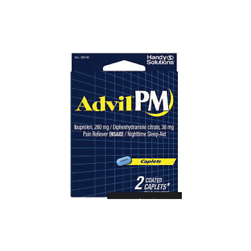 Handy Solutions Handy Solutions Advil Pm - Caplets Health & Beauty