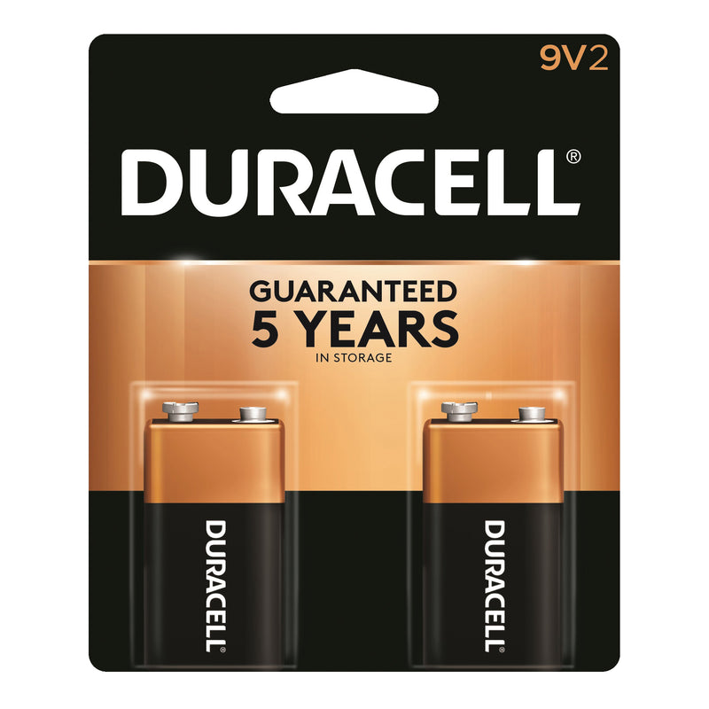 Duracell Duracell Coppertop 9V Batteries - 2pk Alkaline Battery Batteries