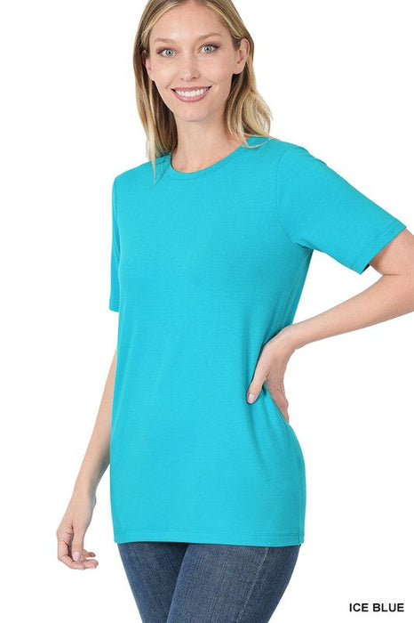 Zenana | Short Sleeve Round Neck Tee