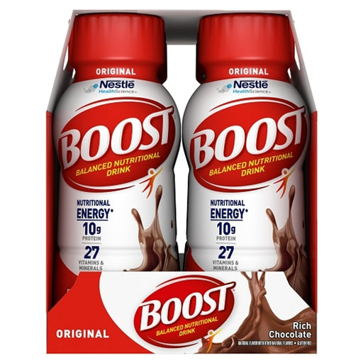 Boost Boost 06753600 Nutritional Rich Chocolate Drink Case Of 24 Fitness & Nutrition