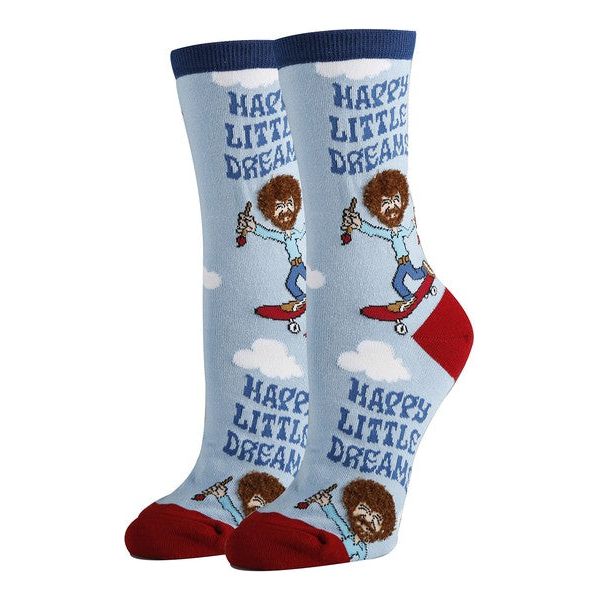 Happy Little Dreams - Womens Crew Socks