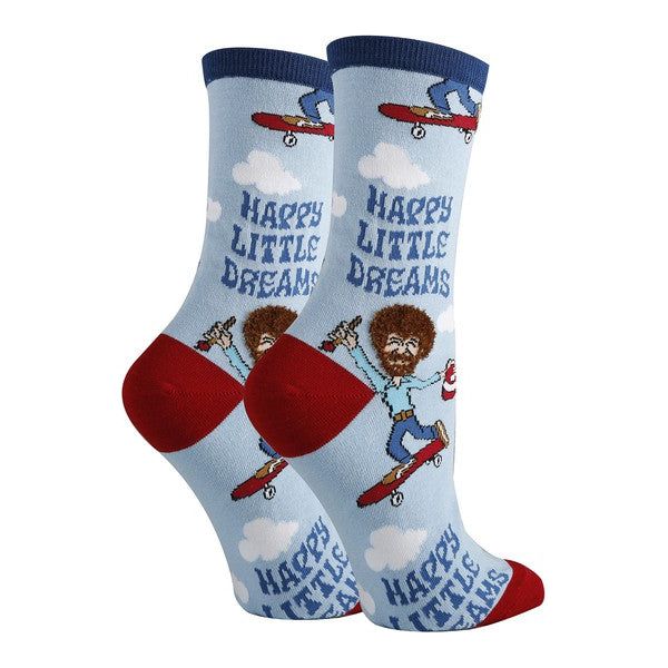 Happy Little Dreams - Womens Crew Socks