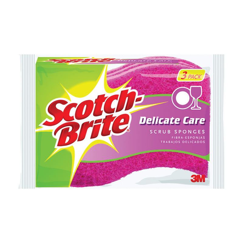 Scotch-Brite Scotch-Brite Scrub Sponges, Delicate Care Sponges & Scouring Pads White Smoke