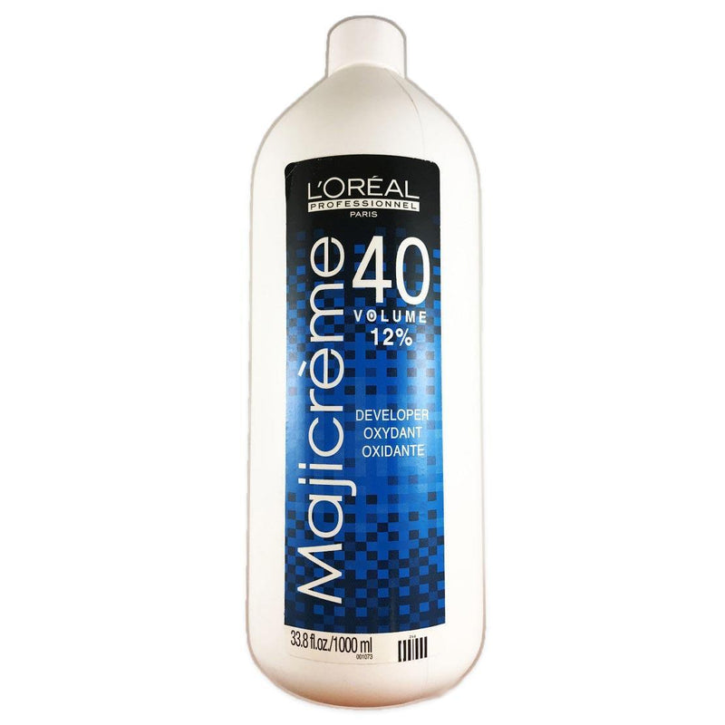 Majirel Majirel Loreal Professionnel Paris Majicreme 40 Volume 12% Developer For Hair Color /dg/ 33.8oz 1000ml Hair Color White Smoke