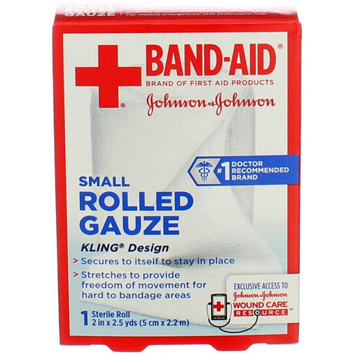 Band-Aid Band-Aid Brand Flexible Rolled Gauze – 1 Roll First Aid