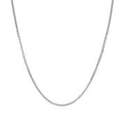 Bids.com 14k White Gold Franco Chain 0.9mm Necklaces