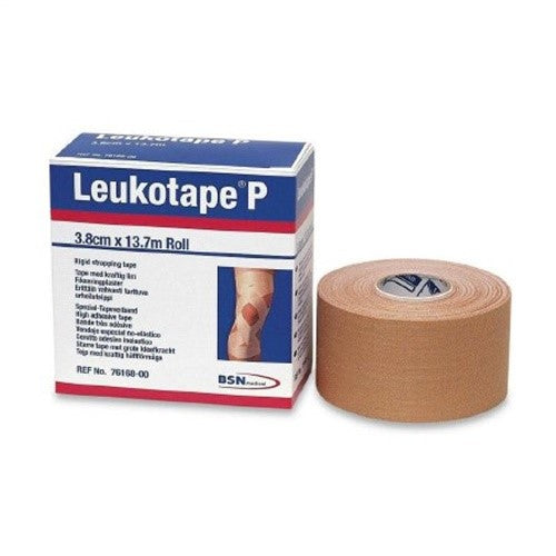 Jobst Leukotape P High-Strength Sports Tape, 1.5" x 15 Yards, Zinc Oxide Adhesive Medical Tape & Bandages