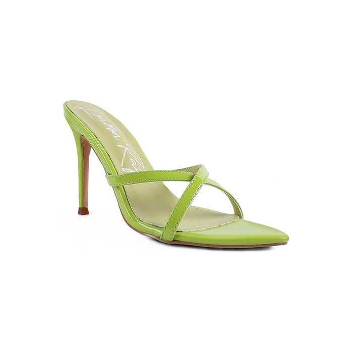 SPELLBOUND HIGH HEELED POINTED TOE SANDAL