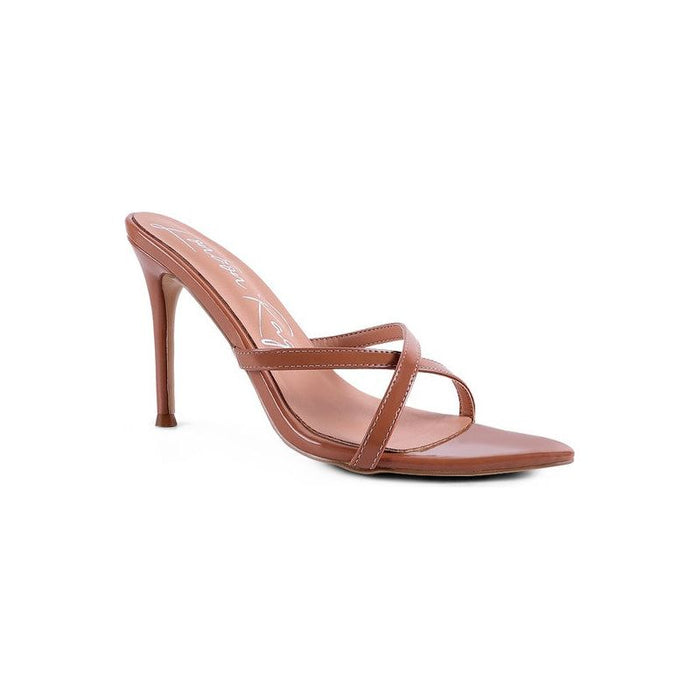 SPELLBOUND HIGH HEELED POINTED TOE SANDAL