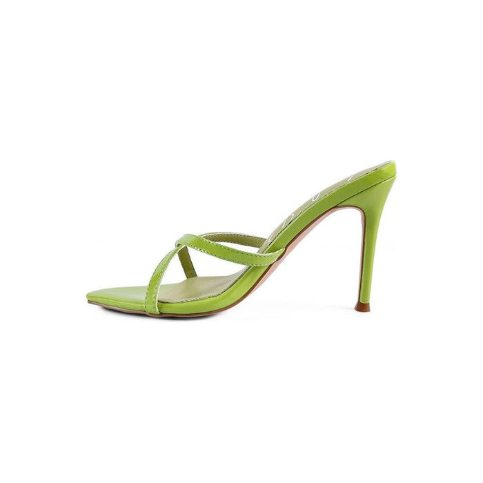 SPELLBOUND HIGH HEELED POINTED TOE SANDAL