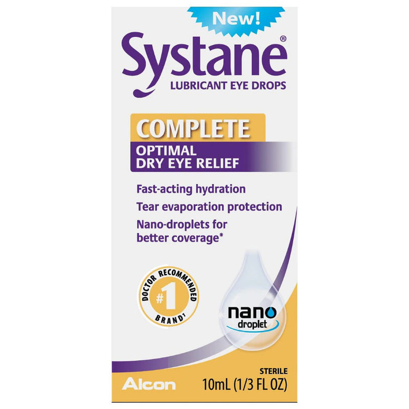 Systane Systane Complete Lubricant Eye Drops 0.33 Fl Oz Eye Drops & Lubricants