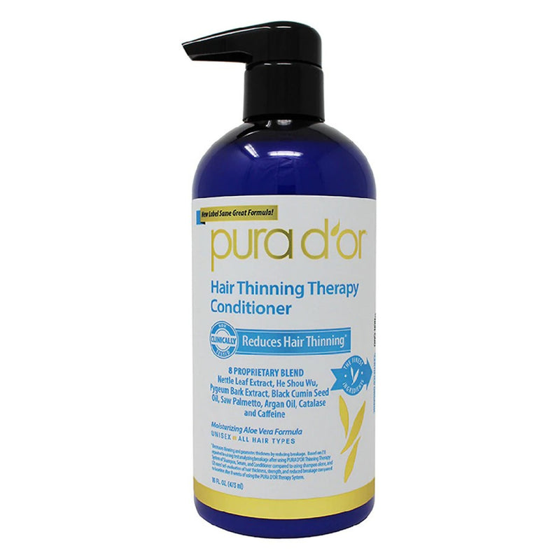Pura D'or Pura D'or Hair Thinning Therapy Conditioner - 16 Fl Oz Conditioners