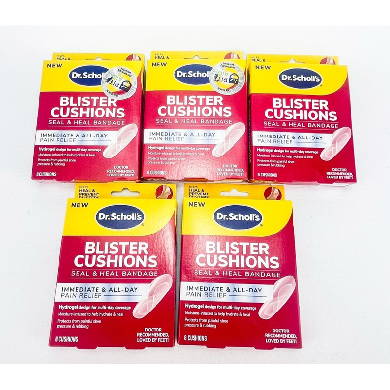 Dr. Scholl's Dr. Scholl's Blister Cushions with HydraGuard - 8 Count Medical Tape & Bandages Lavender