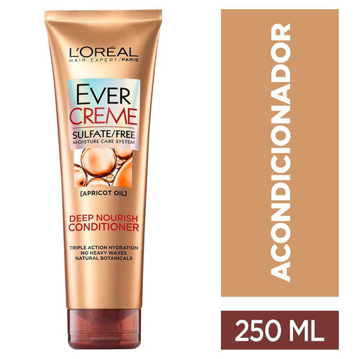 L'Oreal L'Oreal L'Oréal Paris EverCreme Deep Nourish Sulfate Free Conditioner For Dry Hair Conditioners