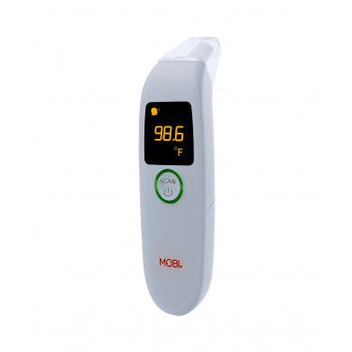 Mobi Mobi DualScan FeverTrack Ear & Forehead Medical Grade Thermometer W/ Medication Reminder Alarm Baby Health