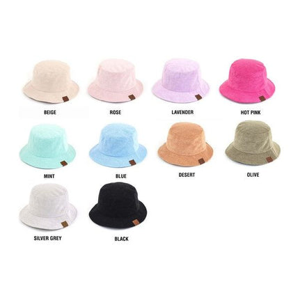 CC Terry Cloth Bucket Hat